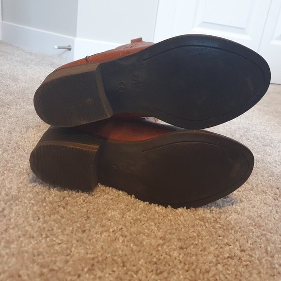 BNWOT Mia - vegan leather riding boots (size 7 - fit larger) - Picture 3 of 3